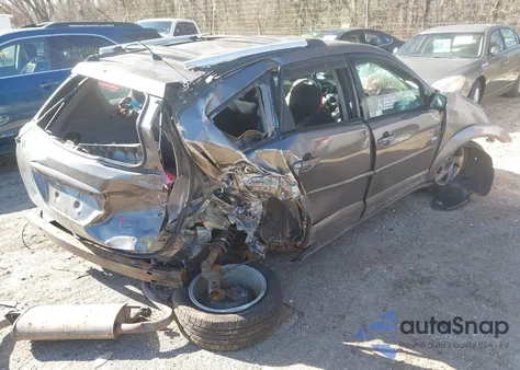 2003 Pontiac Vibe из США, поврежденный, VIN 5Y2SL62853Z426076